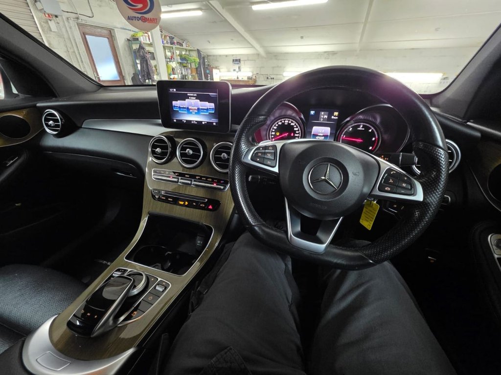 USED 2017 17 MERCEDES-BENZ GLC 2.1 GLC220d AMG Line SUV 5dr Diesel G-Tronic 4MATIC Euro 6 (s/s) (170 ps) Bluetooth - SatNav - Sensors!
