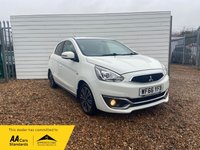 USED 2016 66 MITSUBISHI MIRAGE 1.2 Juro Hatchback 5dr Petrol Manual Euro 6 (s/s) (79 ps) &pound;20 year road tax. Heated seats