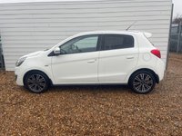 USED 2016 66 MITSUBISHI MIRAGE 1.2 Juro Hatchback 5dr Petrol Manual Euro 6 (s/s) (79 ps) &pound;20 year road tax. Heated seats