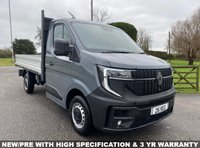 USED 2026 26 RENAULT MASTER ML 35 ADVANCE MWB DROPSIDE 2.0 DCI 150PS Popular New Model That Won Van Of The Year 2025 Boasting Great Spec Inc Air Con, Touchscreen Stereo , Apple CarPlay / Android Auto, Big BHP Engine, Quality TGS Dropside Body! Stunning Looking Dropside in Urban Grey Very Rare Vehicle Available From Stock!