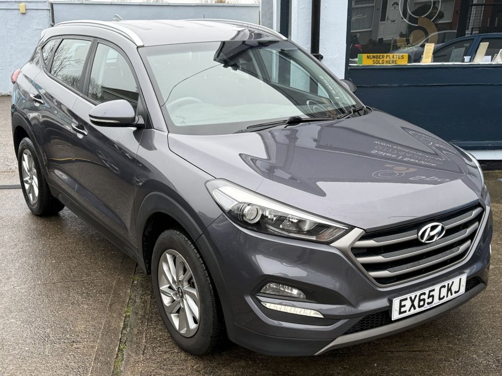 USED 2015 65 HYUNDAI TUCSON 1.6 GDi Blue Drive SE Nav SUV 5dr Petrol Manual Euro 6 (s/s) (132 ps) SAT NAV+REAR CAMERA+BLUETOOTH