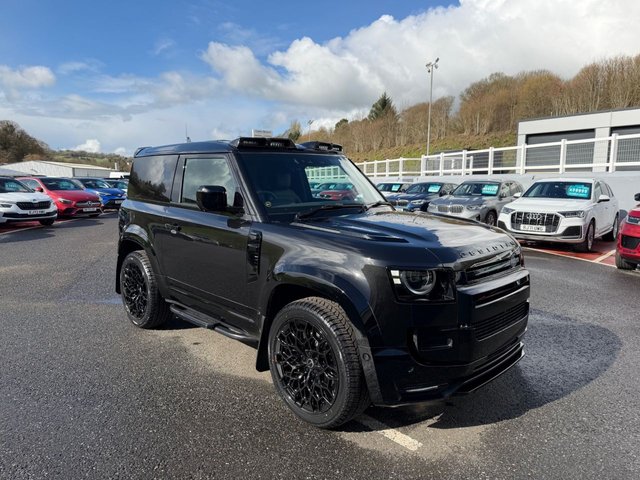 View our Land Rover Defender 90 D350 X-Dynamic HSE HARDTOP by OBSIDIAN Commercial Model