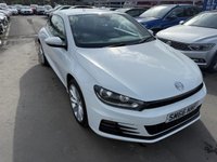USED 2016 66 VOLKSWAGEN SCIROCCO 1.4 Petrol (TSI), BlueMotion Tech, GT Edition, Hatchback, 3 Door, Manual, Euro 6. FULL 12 MONTH MOT WITH EVERY CAR