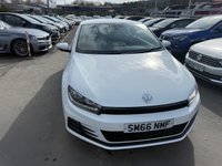 USED 2016 66 VOLKSWAGEN SCIROCCO 1.4 Petrol (TSI), BlueMotion Tech, GT Edition, Hatchback, 3 Door, Manual, Euro 6. FULL 12 MONTH MOT WITH EVERY CAR