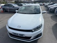 USED 2016 66 VOLKSWAGEN SCIROCCO 1.4 Petrol (TSI), BlueMotion Tech, GT Edition, Hatchback, 3 Door, Manual, Euro 6. FULL 12 MONTH MOT WITH EVERY CAR