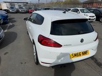 USED 2016 66 VOLKSWAGEN SCIROCCO 1.4 Petrol (TSI), BlueMotion Tech, GT Edition, Hatchback, 3 Door, Manual, Euro 6. FULL 12 MONTH MOT WITH EVERY CAR