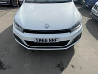 USED 2016 66 VOLKSWAGEN SCIROCCO 1.4 Petrol (TSI), BlueMotion Tech, GT Edition, Hatchback, 3 Door, Manual, Euro 6. FULL 12 MONTH MOT WITH EVERY CAR