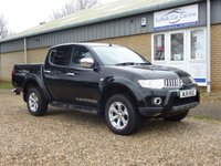 USED 2011 11 MITSUBISHI L200 2.5 DI-D Warrior Pickup Double Cab 4dr Diesel Manual 4WD Euro 4 (LB) (178 ps) www.suffolkcarcentre.co.uk - Located at Reydon