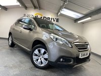 USED 2016 16 PEUGEOT 2008 1.6 BlueHDi Allure SUV 5dr Diesel Manual Euro 6 (s/s) (100 ps) &pound;20 ROAD TAX, GREAT FUEL ECONOMY !