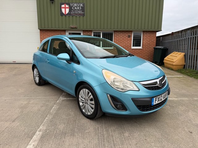 2012 12 Vauxhall Corsa 1.2 16V Excite Hatchback 3dr Petrol Manual Euro 5 (A/C) (85 ps)