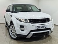 USED 2015 15 LAND ROVER RANGE ROVER EVOQUE 2.0 Si4 Dynamic Lux Fuji White SUV 5dr Petrol Auto 4WD Euro 5 (s/s) (240 ps) 