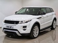 USED 2015 15 LAND ROVER RANGE ROVER EVOQUE 2.0 Si4 Dynamic Lux Fuji White SUV 5dr Petrol Auto 4WD Euro 5 (s/s) (240 ps) 