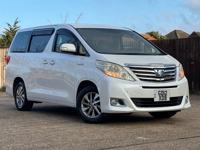 2012 TOYOTA ALPHARD 2.4L PETROL HYBRID 2012 106,352 AUTOMATIC 2.4 LTR TBC KWH WHITE HYBRID... photo