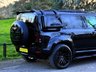 USED 2020 70 LAND ROVER DEFENDER 2.0 SD4 BLACK PACK OPEN PAN ROOF 7 SEATS NAV 360 CAMERA HEAT SEATS 22