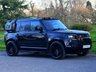 USED 2020 70 LAND ROVER DEFENDER 2.0 SD4 BLACK PACK OPEN PAN ROOF 7 SEATS NAV 360 CAMERA HEAT SEATS 22