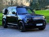 USED 2020 70 LAND ROVER DEFENDER 2.0 SD4 BLACK PACK OPEN PAN ROOF 7 SEATS NAV 360 CAMERA HEAT SEATS 22