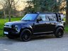 USED 2020 70 LAND ROVER DEFENDER 2.0 SD4 BLACK PACK OPEN PAN ROOF 7 SEATS NAV 360 CAMERA HEAT SEATS 22