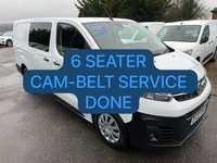 USED 2022 22 VAUXHALL VIVARO 2.0 Turbo D 3100 Dynamic Crew Van L2 H1 Euro 6 (s/s) 6dr SERVICED @ 16 38 59 71 k