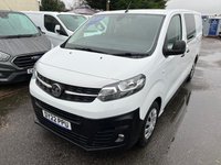 USED 2022 22 VAUXHALL VIVARO 2.0 Turbo D 3100 Dynamic Crew Van L2 H1 Euro 6 (s/s) 6dr SERVICED @ 16 38 59 71 k