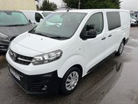 USED 2022 22 VAUXHALL VIVARO 2.0 Turbo D 3100 Dynamic Crew Van L2 H1 Euro 6 (s/s) 6dr SERVICED @ 16 38 59 71 k