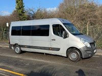 USED 2015 65 RENAULT MASTER 2.3 dCi 35 Business 125BHP FWD L3 H2 MEDIUM ROOF WAV DISABLED PASSENGER MINI BUS  AIRCON+TAILLIFT+DIRECT COUNCIL