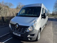 USED 2015 65 RENAULT MASTER 2.3 dCi 35 Business 125BHP FWD L3 H2 MEDIUM ROOF WAV DISABLED PASSENGER MINI BUS  AIRCON+TAILLIFT+DIRECT COUNCIL