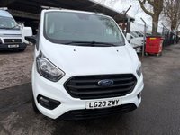 USED 2020 20 FORD TRANSIT CUSTOM 320 2.0 EcoBlue Trend L2 H1 LWB Euro 6 Panel van - AIR CON + CRUISE AIR CON + WET BELT REPLACED ON SALE