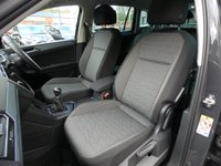 USED 2021 71 VOLKSWAGEN TIGUAN 1.5 TSI Life 5d 150 S/S SAT NAV, WIRELESS APP CONNECT FOR APPLE CARPLAY / ANDROID AUTO, LANE ASSIST, ADAPTIVE CRUISE CONTROL & SPEED LIMITER, DAB RADIO, BLUETOOTH, FRONT & REAR PARKING SENSORS, AUTO LIGHTS & WIPERS, AUTO HOLD, ELECTRIC HEATED DOOR MIRRORS, 18 INCH ALLOYS, BLACK ROOF RAILS, LEATHER FLAT BOTTOM MULTIFUNCTION STEERING WHEEL, 3  ZONE CLIMATE CONTROL A/C, ILLUMINATING VANITY MIRRORS, CLOTH INTERIOR, FRONT & REAR ARM RESTS, 1 OWNER, SERVICE HISTORY, MANUAL 6 SPEED GEARBOX, START STOP TECHNOLOGY