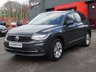 USED 2021 71 VOLKSWAGEN TIGUAN 1.5 TSI Life 5d 150 S/S SAT NAV, WIRELESS APP CONNECT FOR APPLE CARPLAY / ANDROID AUTO, LANE ASSIST, ADAPTIVE CRUISE CONTROL & SPEED LIMITER, DAB RADIO, BLUETOOTH, FRONT & REAR PARKING SENSORS, AUTO LIGHTS & WIPERS, AUTO HOLD, ELECTRIC HEATED DOOR MIRRORS, 18 INCH ALLOYS, BLACK ROOF RAILS, LEATHER FLAT BOTTOM MULTIFUNCTION STEERING WHEEL, 3  ZONE CLIMATE CONTROL A/C, ILLUMINATING VANITY MIRRORS, CLOTH INTERIOR, FRONT & REAR ARM RESTS, 1 OWNER, SERVICE HISTORY, MANUAL 6 SPEED GEARBOX, START STOP TECHNOLOGY