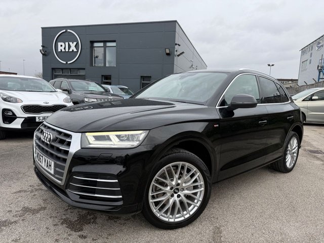 2017 AUDI Q5 2.0 TDI S line SUV 5dr Diesel S Tronic Quattro Euro 6 (s/s) (190 ps)-1 Owner Car From New-Finished In Brilliant Black Metallic-Heated Half Leather Upholstery-Drive Select-20 Inch Alloy Wheels-Auto Tailgate-Auto Headlights-Digital Dash-Heated Electric Folding Mirrors-Wireless Charging-Mfsw-Dual Climate Control-Cruise Control-Dab Radio-Bluetooth-Satnav-Superb Example. - Photo 2