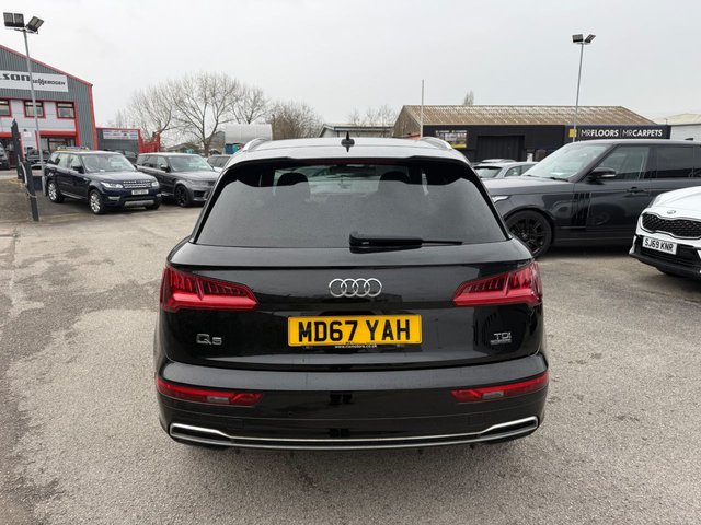 2017 AUDI Q5 2.0 TDI S line SUV 5dr Diesel S Tronic Quattro Euro 6 (s/s) (190 ps)-1 Owner Car From New-Finished In Brilliant Black Metallic-Heated Half Leather Upholstery-Drive Select-20 Inch Alloy Wheels-Auto Tailgate-Auto Headlights-Digital Dash-Heated Electric Folding Mirrors-Wireless Charging-Mfsw-Dual Climate Control-Cruise Control-Dab Radio-Bluetooth-Satnav-Superb Example. - Photo 6