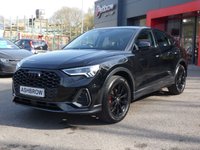USED 2020 70 AUDI Q3 Sportback 1.5 TFSI CoD 35 Sport 5d 150 S/S FULL SERVICE HISTORY, 1 OWNER, LEATHER FLAT BOTTOM MFSW, VIRTUAL COCKPIT (DIGITAL DASH), SAT NAV, WIRELESS APPLE CARPLAY / ANDROID AUTO, REAR PARKING SENSORS, AUDI PRE SENSE, SIDE ASSIST, LANE DEPARTURE WARNING, DAB RADIO, BLUETOOTH PHONE & MUSIC, USB PORTS, MANUAL 6 SPEED, LED DRL'S, 18 INCH ALLOYS, ELECTRIC TAILGATE, SPORT SEATS, ELECTRIC FOLDING MIRRORS, RAIN & LIGHT SENSORS, CRUISE CONTROL & SPEED LIMITER, AUTO HOLD, HILL DECENT CONTROL, DRIVE SELECT, DUAL ZONE CLIMATE CONTROL