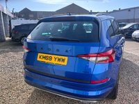 USED 2020 69 SKODA KODIAQ 2.0 TDI SportLine SUV 5dr Diesel DSG 4WD Euro 6 (s/s) (7 Seat) (190 ps) MASSIVE SPEC, NI CAR, 7 SEATS