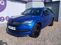 USED 2020 69 SKODA KODIAQ 2.0 TDI SportLine SUV 5dr Diesel DSG 4WD Euro 6 (s/s) (7 Seat) (190 ps) MASSIVE SPEC, NI CAR, 7 SEATS