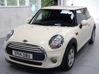 USED 2014 14 MINI HATCH 1.5 Cooper Hatchback 3dr Petrol Auto Euro 6 (s/s) (136 ps) BLUETOOTH-DAB RADIO