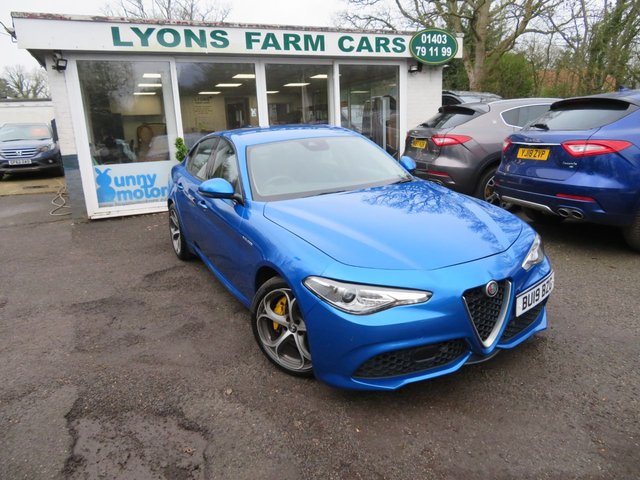 2019 19 Alfa Romeo Giulia 2.0T Veloce Saloon 4dr Petrol Automatic Euro 6 (s/s) (280 ps)