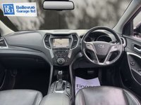USED 2017 17 HYUNDAI SANTA FE 2.2 CRDi Blue Drive Premium SE SUV 5dr Diesel Auto 4WD Euro 6 (s/s) (7 Seat) (200 ps) &pound;200 TO SECURE - DELIVERY AVAILABLE