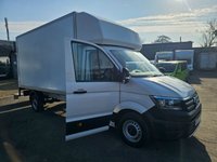 USED 2020 70 VOLKSWAGEN CRAFTER 2.0 TDI Luton, 57,700 miles, FSH, 2 owner, ULEZ Euro 6, 6-Speed Manual, Bluetooth Connectivity, Electric Taillift. +VAT @20%. Boasting exceptionally low mileage for its 2020 registration, this Volkswagen Crafter presents a compelling proposition.  This TDI CR35 Startline RWD LWB Euro 6 (s/s) 2dr model is equipped with a robust 2.0 litre diesel engine delivering a healthy 138 bhp, all while adhering to Euro 6 emissions standards and highlighting its low CO2 output.  For your peace of mind, it comes with a 3 month warranty and a full 12 months MOT will be provided upon purchase.  The interior features the Composition Aud