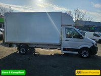 USED 2020 70 VOLKSWAGEN CRAFTER 2.0 TDI Luton, 57,700 miles, FSH, 2 owner, ULEZ Euro 6, 6-Speed Manual, Bluetooth Connectivity, Electric Taillift. +VAT @20%. Boasting exceptionally low mileage for its 2020 registration, this Volkswagen Crafter presents a compelling proposition.  This TDI CR35 Startline RWD LWB Euro 6 (s/s) 2dr model is equipped with a robust 2.0 litre diesel engine delivering a healthy 138 bhp, all while adhering to Euro 6 emissions standards and highlighting its low CO2 output.  For your peace of mind, it comes with a 3 month warranty and a full 12 months MOT will be provided upon purchase.  The interior features the Composition Aud