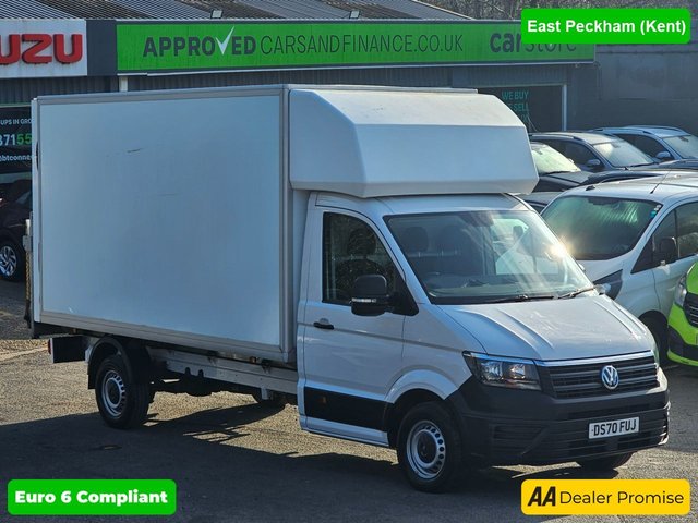 View our Volkswagen Crafter 2.0 TDI Luton, 57,700 miles, FSH, 2 owner, ULEZ Euro 6, 6-Speed Manual, Bluetooth Connectivity, Electric Taillift. +VAT @20%.