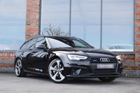 USED 2019 19 AUDI A4 AVANT 2.0 TFSI 45 Black Edition Estate 5dr Petrol S Tronic quattro Euro 6 (s/s) (245 ps) 2 OWNER / BLACK EDITION / FASH