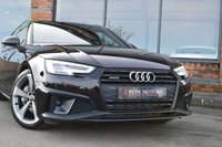 USED 2019 19 AUDI A4 AVANT 2.0 TFSI 45 Black Edition Estate 5dr Petrol S Tronic quattro Euro 6 (s/s) (245 ps) 2 OWNER / BLACK EDITION / FASH