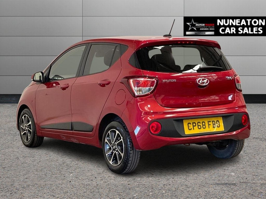 USED 2018 68 HYUNDAI I10 1.2 Premium Hatchback 5dr Petrol Manual Euro 6 (87 ps) APPLE CAR PLAY AND ANDROID AUTO