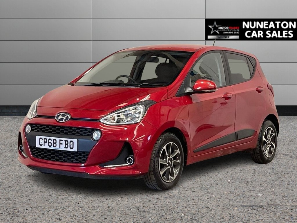 USED 2018 68 HYUNDAI I10 1.2 Premium Hatchback 5dr Petrol Manual Euro 6 (87 ps) APPLE CAR PLAY AND ANDROID AUTO