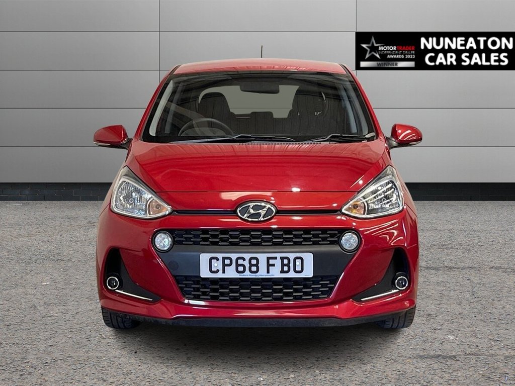 USED 2018 68 HYUNDAI I10 1.2 Premium Hatchback 5dr Petrol Manual Euro 6 (87 ps) APPLE CAR PLAY AND ANDROID AUTO