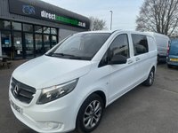 USED 2015 15 MERCEDES-BENZ VITO 2.1 114 CDI BlueTEC Crew Van Double Cab 5dr Diesel Manual RWD L1 Euro 6 (136 ps)  FRESH SERVICE INCLUDED !!!!