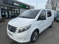 USED 2015 15 MERCEDES-BENZ VITO 2.1 114 CDI BlueTEC Crew Van Double Cab 5dr Diesel Manual RWD L1 Euro 6 (136 ps)  FRESH SERVICE INCLUDED !!!!