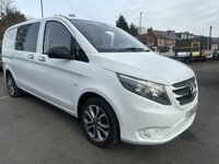 USED 2015 15 MERCEDES-BENZ VITO 2.1 114 CDI BlueTEC Crew Van Double Cab 5dr Diesel Manual RWD L1 Euro 6 (136 ps)  FRESH SERVICE INCLUDED !!!!