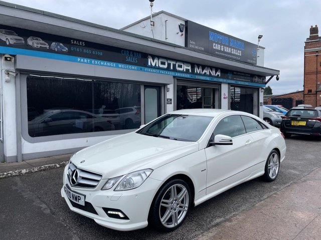 View our Mercedes-Benz E-Class 3.0 E350 CDI V6 BlueEfficiency Sport Coupe 2dr Diesel G-Tronic Euro 5 (231 ps)