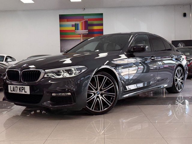 2017 17 BMW 5 Series 3.0 530d M Sport Saloon 4dr Diesel Auto Euro 6 (s/s) (265 ps)